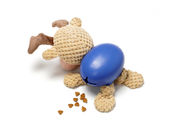Squeaky Rubber Dental Spike Dog Ball Toys/pet toys/pet products